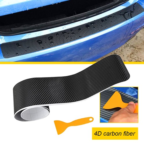 Car rear boot bumper - rear, sill