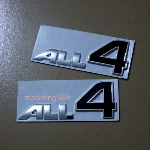 Chrome black silver all4 - 2x,