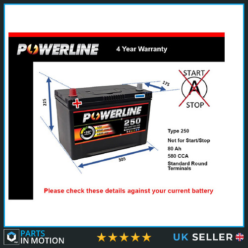 Battery fits nissan - battery,