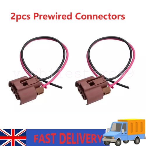 2pcs h11 fog light female - light,