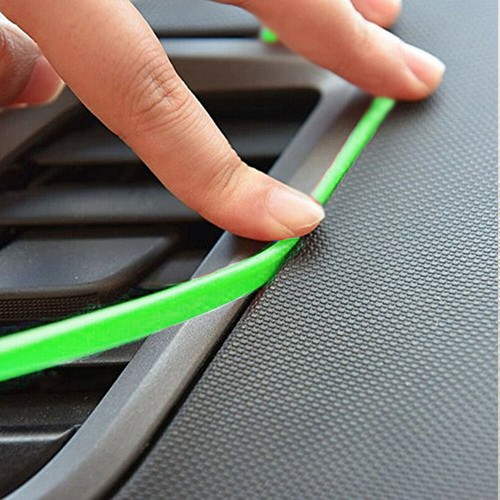 Green car interior decor - green,