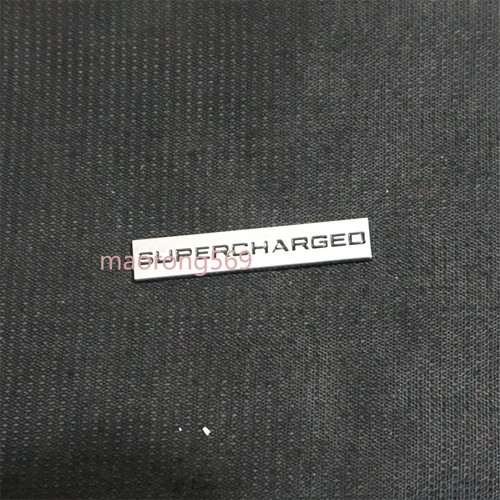 Silver supercharged black - 1x,