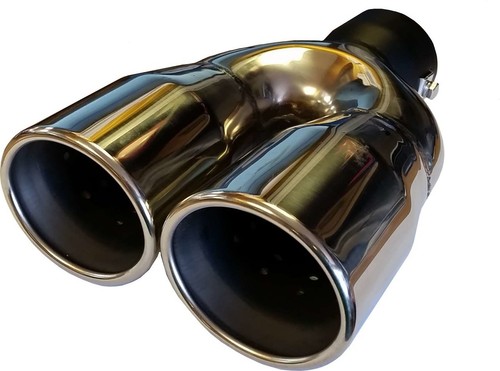 Twin exit exhaust tail trim - twin,
