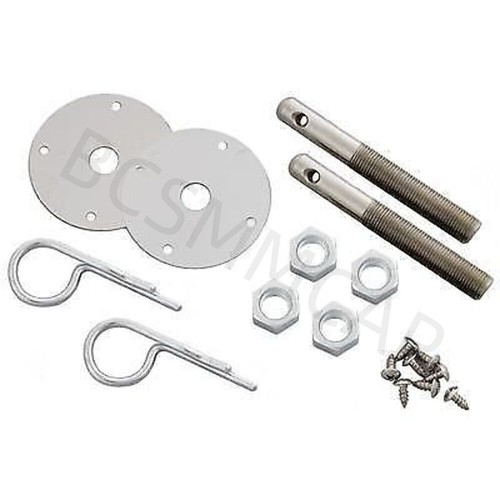 Car bonnet hood pin lock - 2x,
