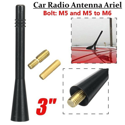 Black car stubby short aerial - stubby,