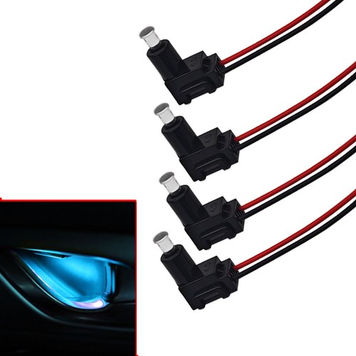 Car door led handle light - car,