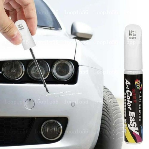 Car paint repair pen - paint, white