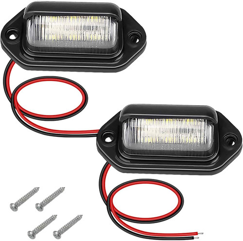 2pcs 6led car - 2pcs, tail