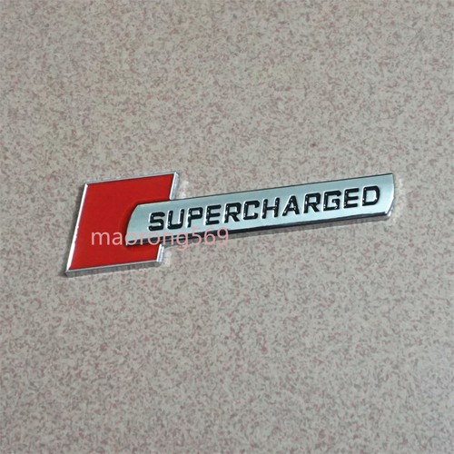 Big supercharged red - supercharged,