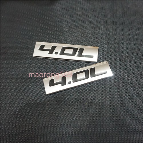 Black silver 0l chrome - 2x,