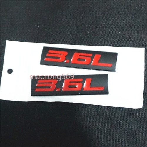 Black matte red metal - 2x,