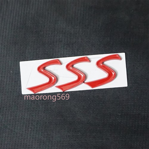 Small matte red metal - red, s