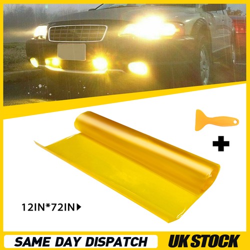 X72 glossy golden yellow - 12"x72",