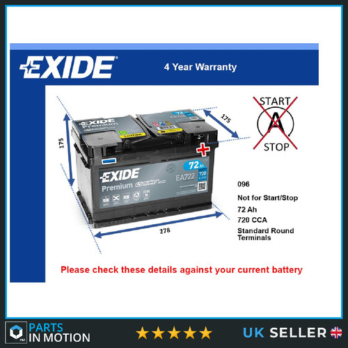 Battery fits nissan - battery, juke