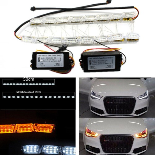Car led strip drl sequential - led,
