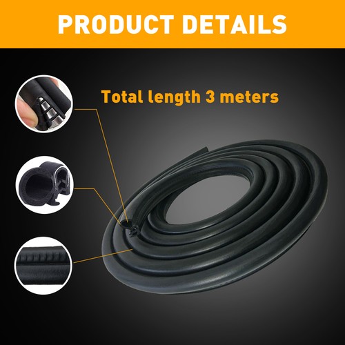 10ft shape rubber car door - u,