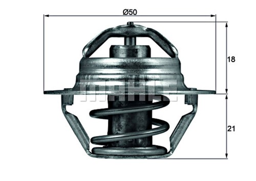 Mahle coolant thermostat for - mahle,