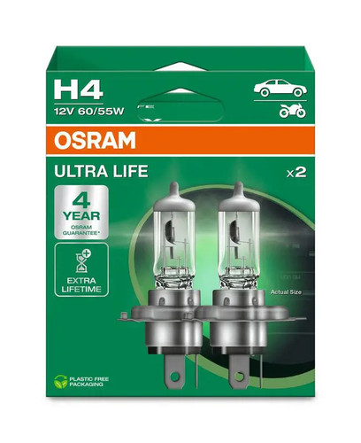Bulb p43t 64193ult 2hb - 2x, h4