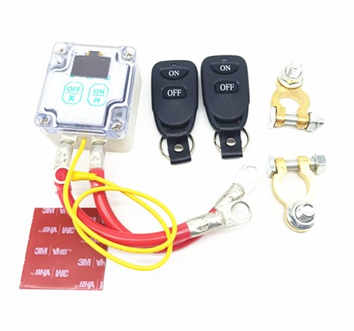 Wireless car battery switch - battery,