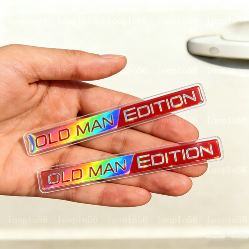 2pcs laser old man edition - old,