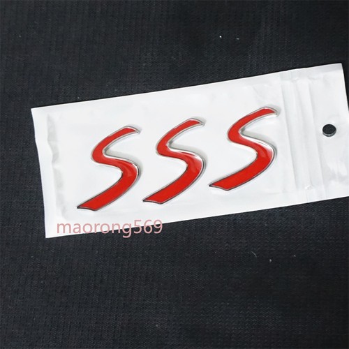 Red small chrome silver - small, s