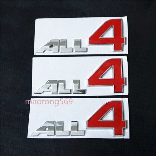 Silver chrome all4 - 3x,