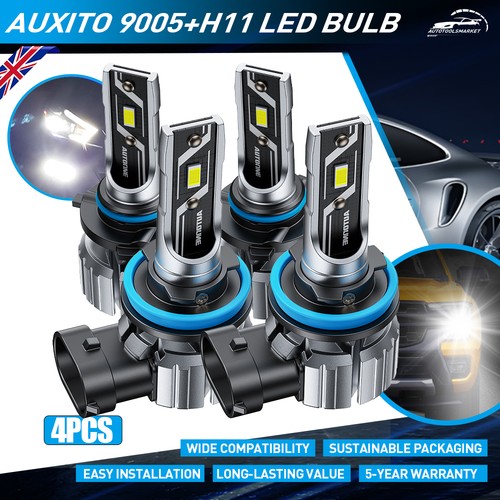 Auxito 9005 h11 led combo - h11,