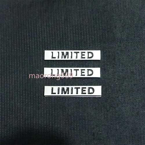 Chrome black silver limited - 3x,
