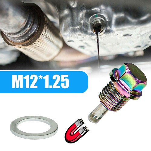 M12x1 25mm magnetic car oil - 1x, m12x1.25mm