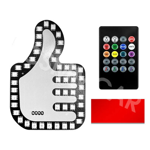 Good finger gesture light with - finger,