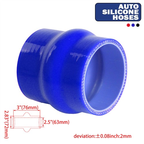 Hump black silicone high - 2.5"hump,