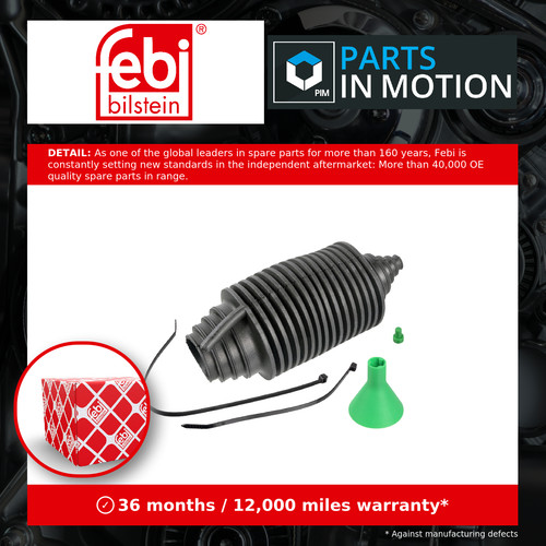 Steering rack boot fits - steering,