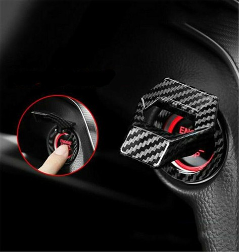 Car carbon fiber engine - carbon, start