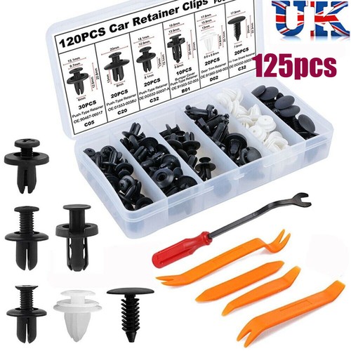 125pcs car trim clips - 125pcs,