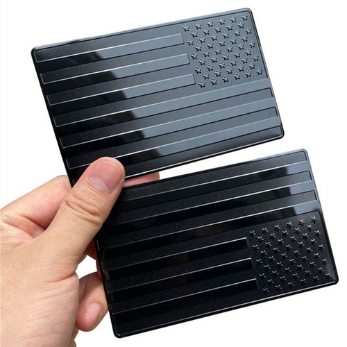 Car sticker usa flag - 2×,