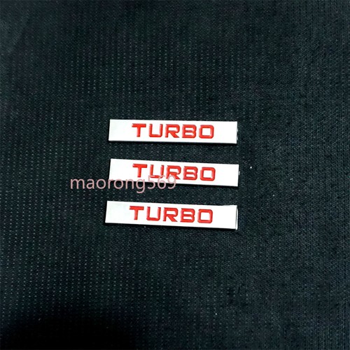 Red turbo silver chrome - turbo,