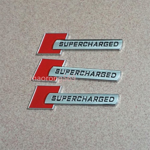 Big supercharged red chrome - big,
