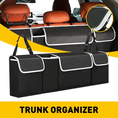 Black large car boot - black,
