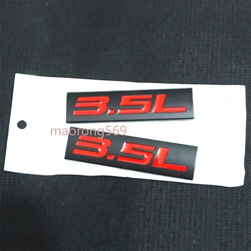 Matte black red metal - 2x,