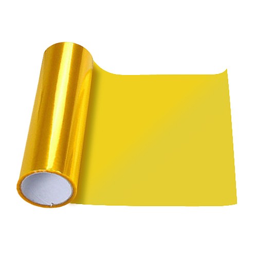 Golden yellow smoke headlight - golden,