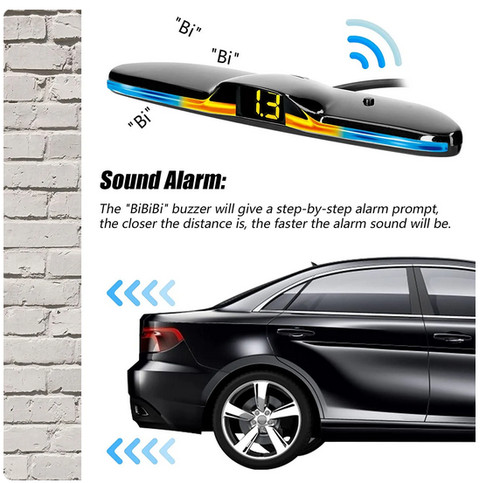Reverse rear parking sensor - reverse,