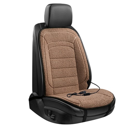 Heated car seat cushion lamb - car,