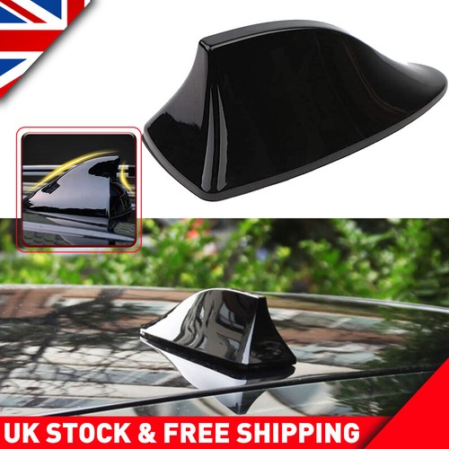Gloss black car shark - shark, fin