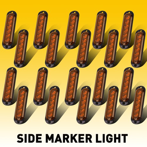 20x orange amber side led - 20x,