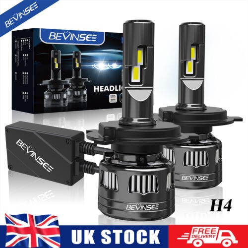 Led headlight bulbs 120w - h4,