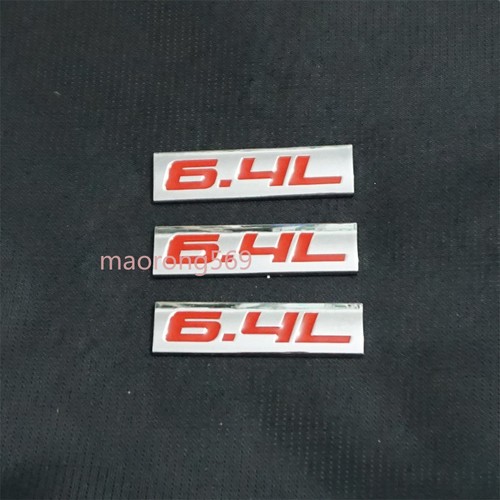 Chrome silver red 4l - chrome, 6.4l