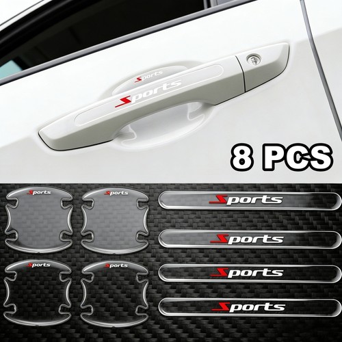 Clear car door handle bowl - 8x,