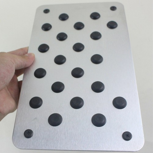 Anti skid pedal pad - foot, heel
