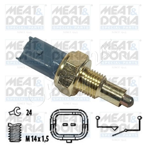 Reverse light switch - switch, for