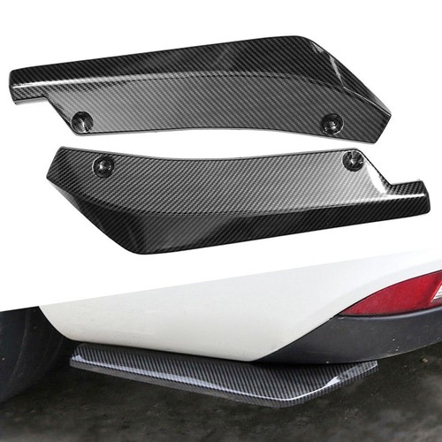 Carbon fiber rear bumper - carbon,